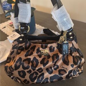 NWT Coach Ocelot Maggie Bag